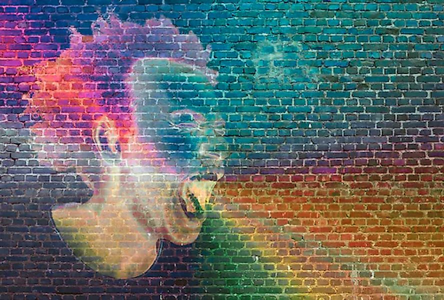 Architects Paper Fototapete »Atelier 47 Scream 1« Steinoptik glatt Vlies, W günstig online kaufen