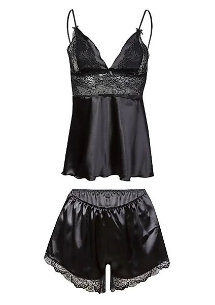 DKaren Schlafanzug Damen Nachtwäsche Shorty Pyjama günstig online kaufen