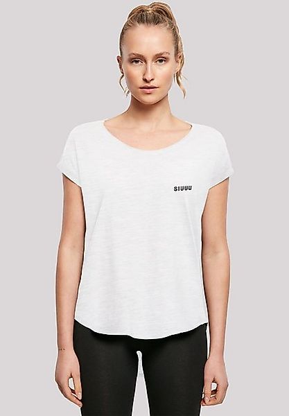 F4NT4STIC T-Shirt SIUUU Jugendwort 2022, slang, lang geschnitten günstig online kaufen