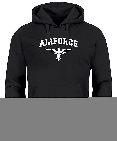 Neverless Hoodie Hoodie Herren Airforce US Army Adler Militär Print Aufdruc günstig online kaufen