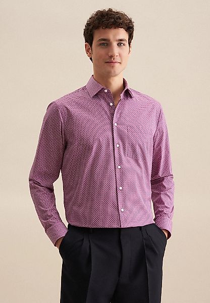 seidensticker Businesshemd "Regular" Regular 1/1 Kentkragen Druck günstig online kaufen