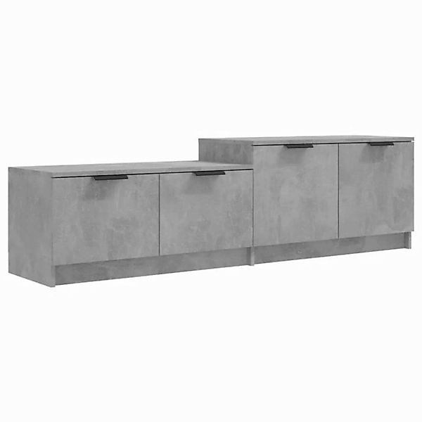 vidaXL TV-Schrank TV-Schrank Betongrau 158,5x36x45 cm Holzwerkstoff (1-St) günstig online kaufen