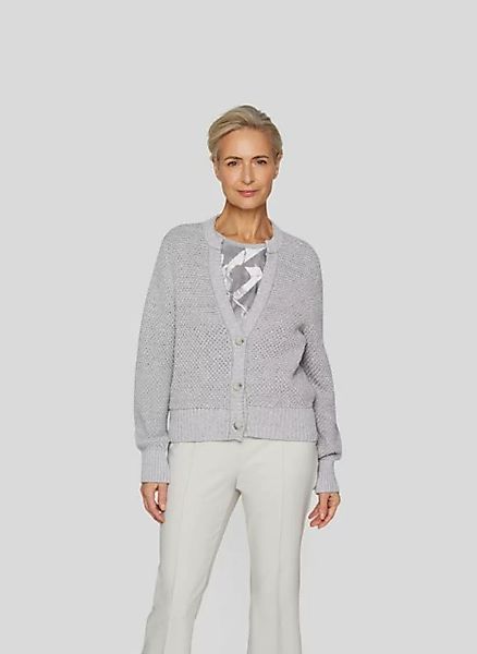 Rabe Strickjacke Rabe Klassische Strickjacke mit moderner Struktur günstig online kaufen