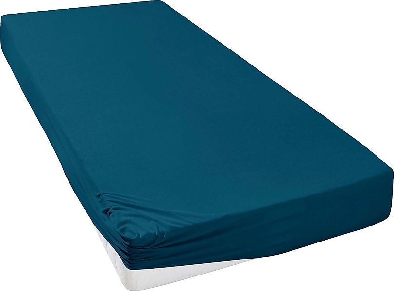 Leonique Spannbettlaken "Malia in Gr. 90x200, 140x200 oder 180x200 cm" aus günstig online kaufen