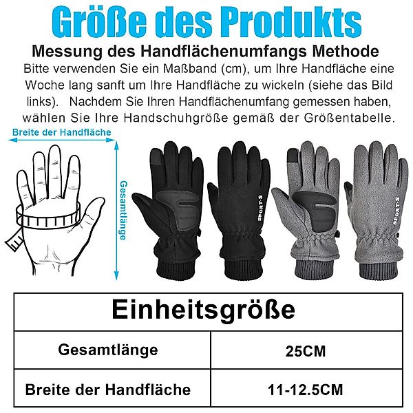BTTO Skihandschuhe Fahrradhandschuhe,Wasser,Handschuhe,Snowboard-Handschuhe günstig online kaufen