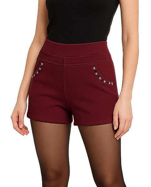 dy_mode Thermohose Gefütterte Thermo-Hotpants mit Innenfutter günstig online kaufen