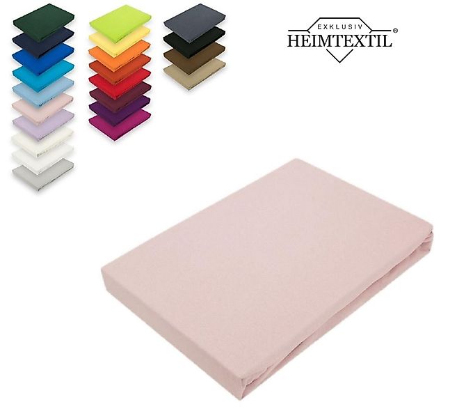 EXKLUSIV HEIMTEXTIL Spannbettlaken Marke Jersey Spannbettlaken Spannbetttuc günstig online kaufen