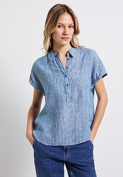 STREET ONE Hemdbluse mit Seitlichen Einschlitzen am Saum günstig online kaufen