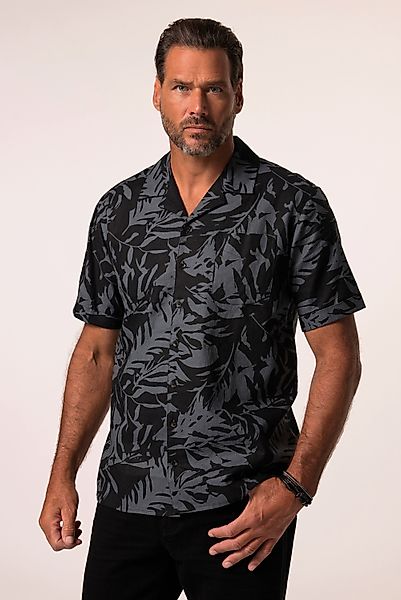 JP1880 Kurzarmhemd Hemd Halbarm Leinenmix floraler günstig online kaufen