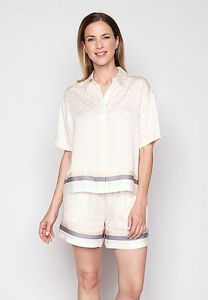 JOOP! Kurzarmshirt mit kurzem Ärmeln, Kragen und grafischem Muster günstig online kaufen