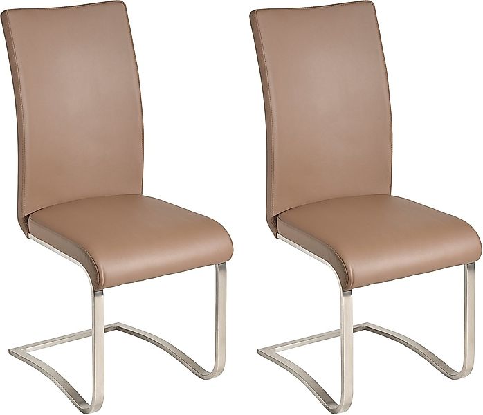 MCA furniture Freischwinger "Arco", (Set), 4 St., Kunstleder, 2er-, 4er-, 6 günstig online kaufen