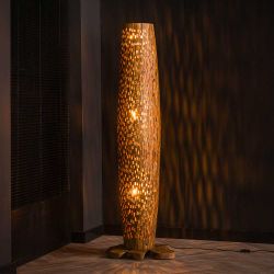 Stehlampen aus Teak Massivholz Landhausstil günstig online kaufen