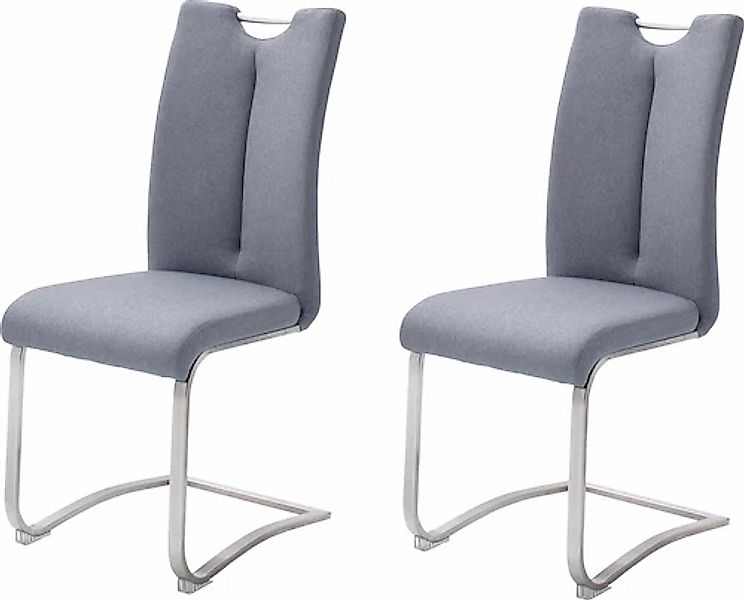 MCA furniture Freischwinger »Artos XL«, (Set), 2 St., 2-er Set, Stuhl mit G günstig online kaufen