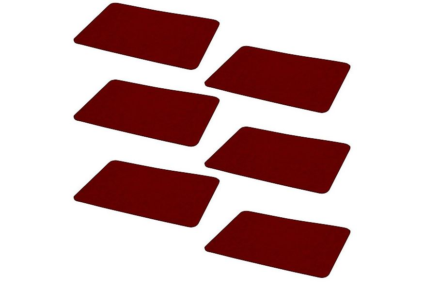 HAC24 Platzset Filz Platzmatte Tischsets Untersetzer Tischmatten Filzunters günstig online kaufen