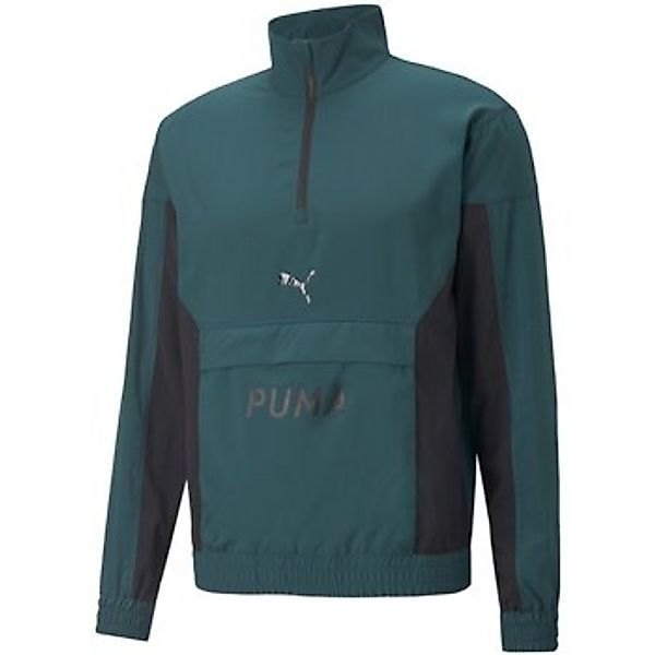 Puma  Herren-Jacke Sport  FIT WOVEN 1/2 ZIP VARSITY GREEN 522129 024-024 günstig online kaufen