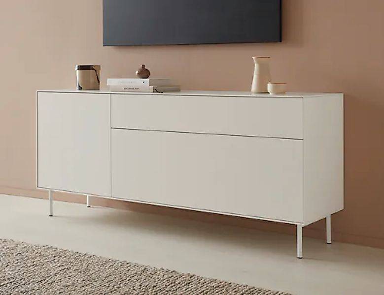LeGer Home by Lena Gercke Lowboard »Essentials«, Breite: 167 cm, MDF lackie günstig online kaufen