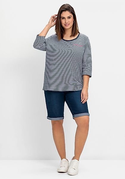 Sheego Shorts Jeansbermudas günstig online kaufen