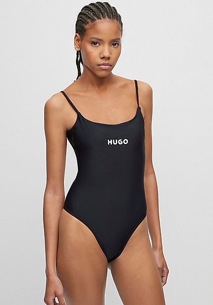 HUGO Badeanzug PURE_SWIMSUIT mit Logoschriftzug günstig online kaufen