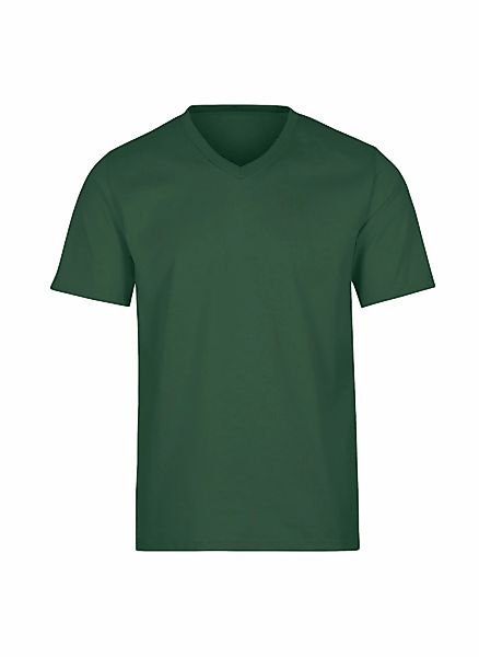 Trigema T-Shirt "TRIGEMA V-Shirt DELUXE Baumwolle" 1 Stk. günstig online kaufen