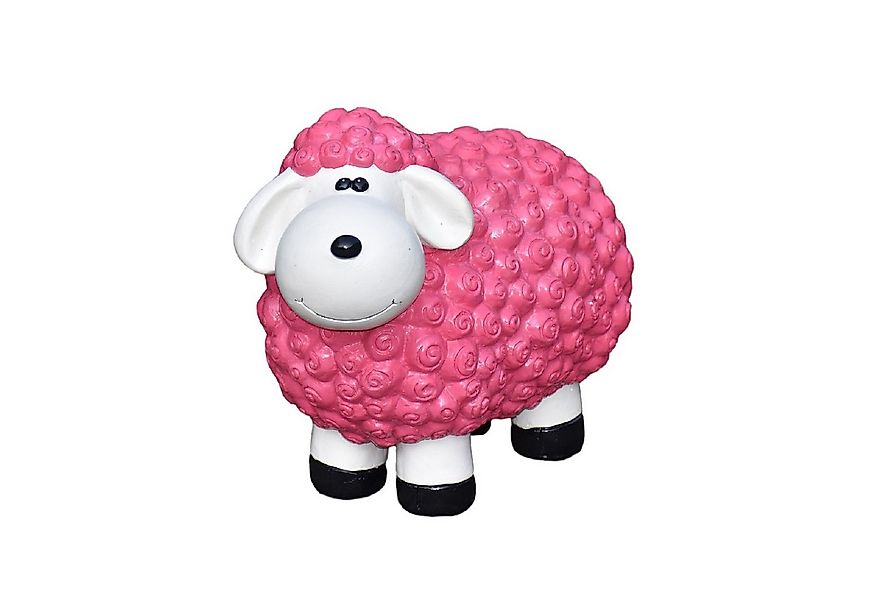 Geschenkestadl Gartenfigur XL Schafe in verschiedenen Farben Gartenfigur günstig online kaufen