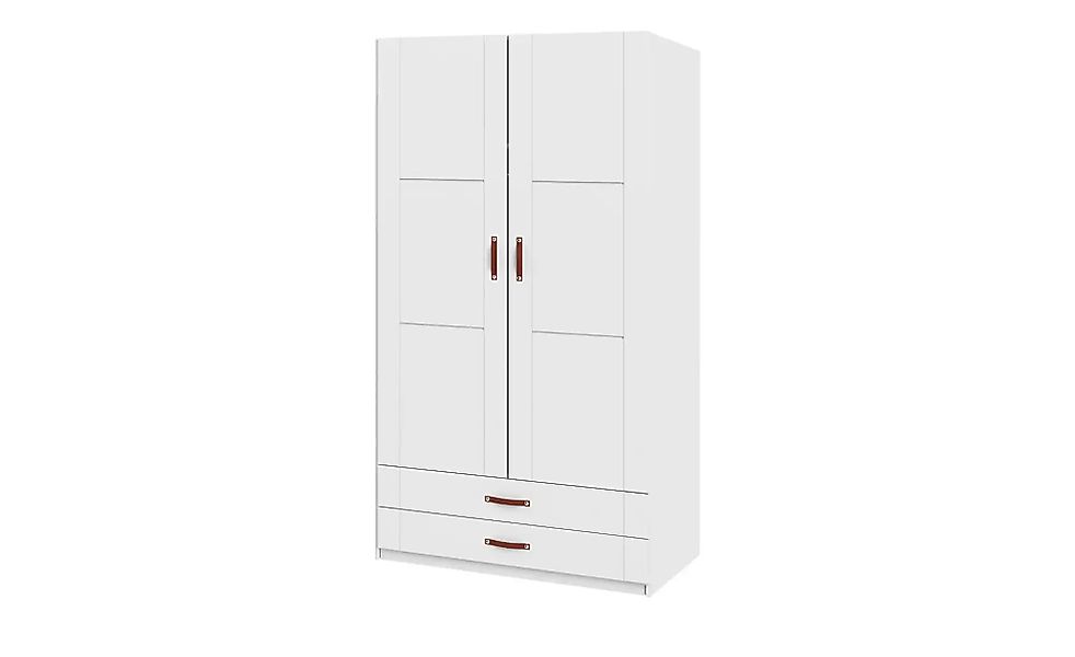 Lifetime Kleiderschrank  100 ¦ weiß ¦ Maße (cm): B: 100 H: 201,5 T: 53.0 Sc günstig online kaufen