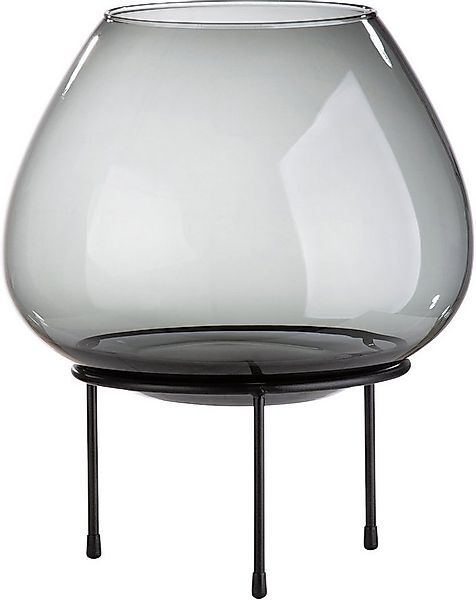 GILDE Bodenwindlicht Vitu, Weihnachtsdeko (1 St), aus Glas mit dreibeinigem günstig online kaufen