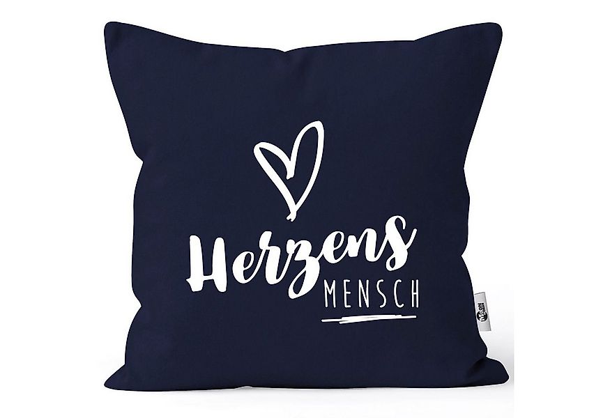 MoonWorks Dekokissen Kissenbezug Herzensmesch Herz Kissenhülle Geschenk Wei günstig online kaufen