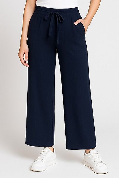 Kendindza Collection Marlene-Hose Sommerhose Damen leicht 7/8 Palazzo Hose günstig online kaufen