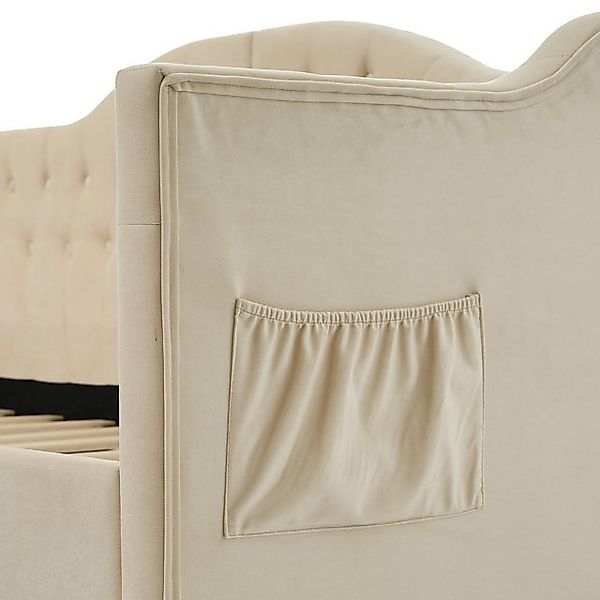 HAUSS SPOLE Schlafsofa 90x200cm Daybett mit USB Type C Ladefunktion, 2 Schu günstig online kaufen