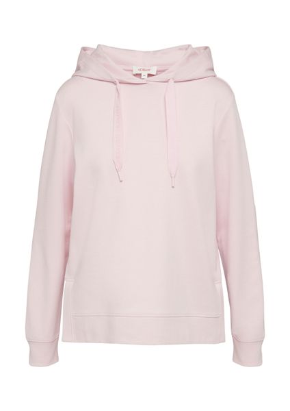 s.Oliver Sweatshirt Sweatshirt Weiches Kapuzensweatshirt mit günstig online kaufen