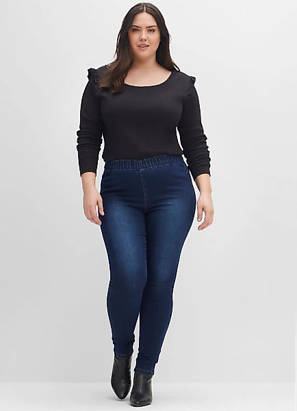 Sheego Jeansleggings 1 Stk. günstig online kaufen
