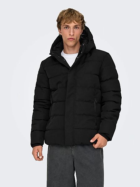 ONLY & SONS Steppjacke "ONSCAYSON PUFFA OTW NOOS" mit Kapuze günstig online kaufen