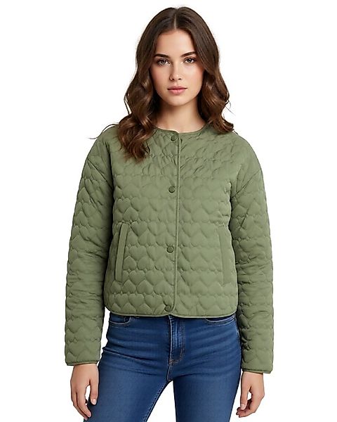 ONLY Steppjacke Kurze Steppjacke mit klassischem Rundhalsausschnitt günstig online kaufen