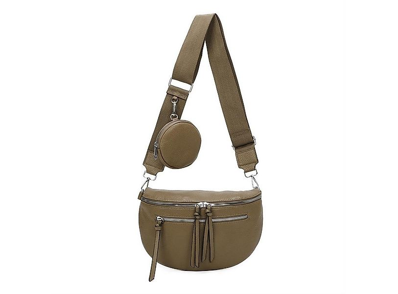 ITALYSHOP24 Gürteltasche Damen XL Gürtel- Bauchtasche Umhängetasche Cross B günstig online kaufen