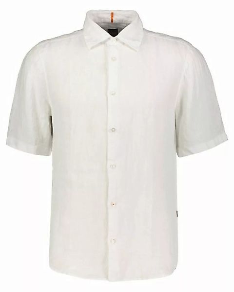 BOSS Langarmhemd Herren Leinenhemd RASH_2 (1-tlg) günstig online kaufen