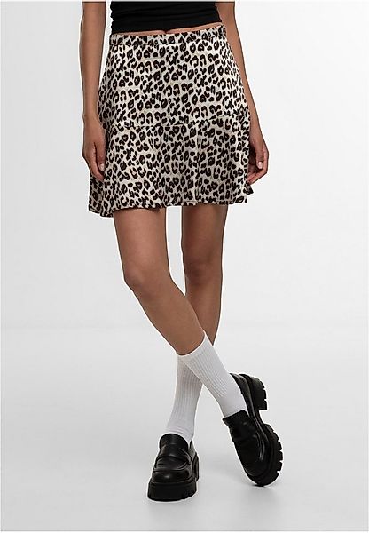 URBAN CLASSICS Minirock Ladies Leo Volants Mini Skirt günstig online kaufen