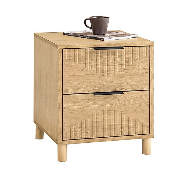 SoBuy Nachttisch FBT166, Nachtschrank mit 2 günstig online kaufen