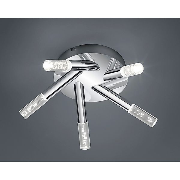 TRIO Leuchten LED Deckenleuchte, LED fest integriert, Warmweiß, Mehrflammig günstig online kaufen