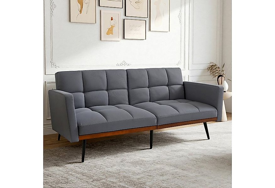 i@home Schlafsofa Klappbares Sofa-Bett, 2-Sitzer mit 5-fach verstellbarer R günstig online kaufen