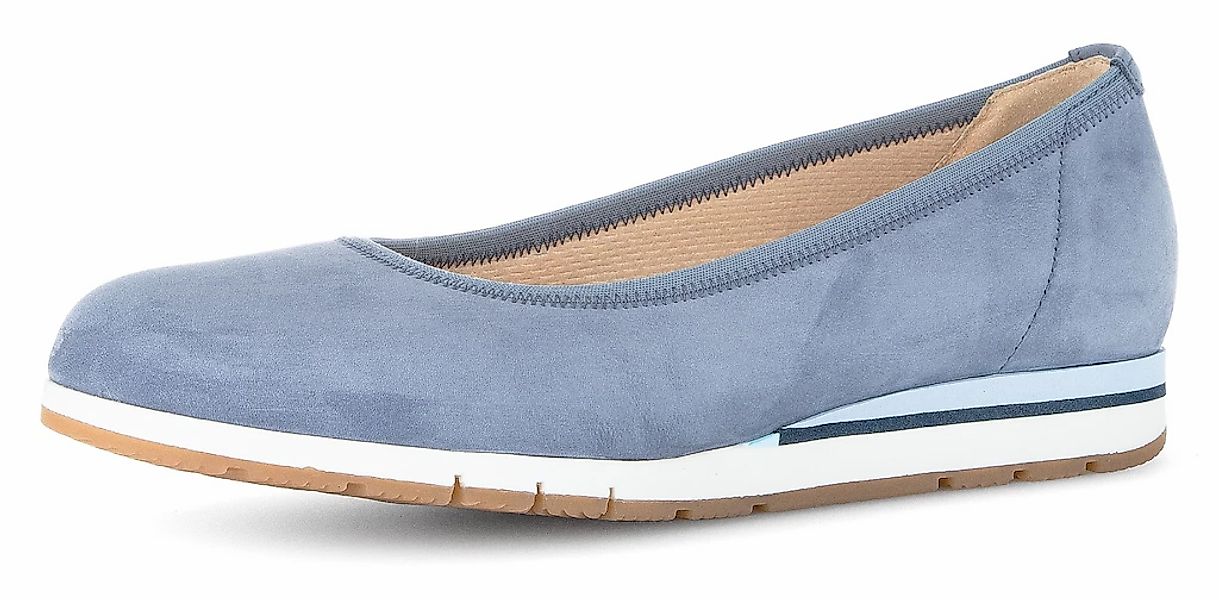 Gabor FLORENZ Ballerina, Keilabsatz, Schupfschuh, Komfortschuh günstig online kaufen
