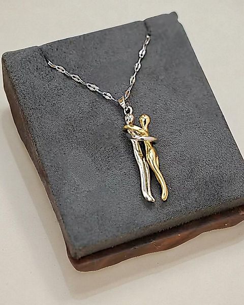 Medusa Accessoires Charm-Kette Pärchen Stainless Steel Halskette günstig online kaufen