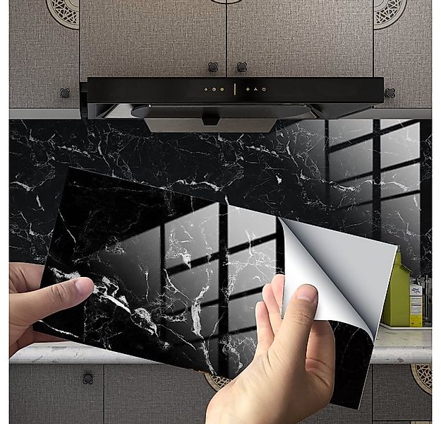 COOL-i ® Fliesenaufkleber Klebefliesen 4 Stück -30cm x 15cm, 3D Fliesenaufk günstig online kaufen