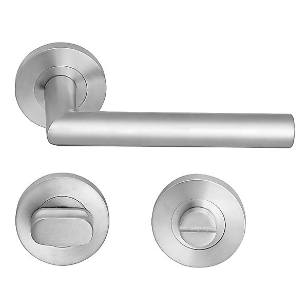 MeinTürgriff Drückergarnitur Tortola Edelstahl Matt Türdrücker Edelstahl Tü günstig online kaufen