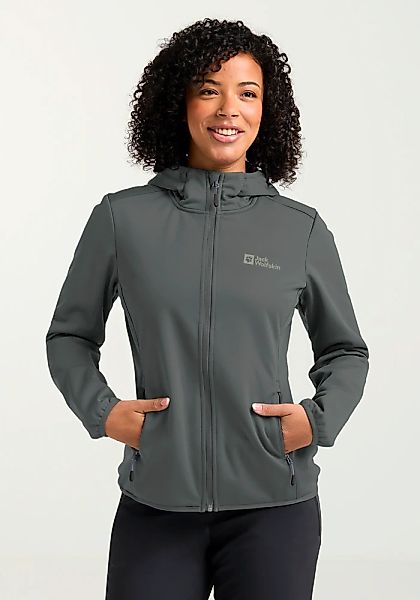 Jack Wolfskin Softshelljacke "WINDHAIN HOODY W", mit Kapuze günstig online kaufen