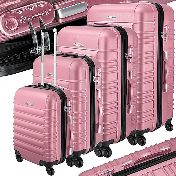 KESSER Kofferset, 4 Rollen, (4 tlg), günstig online kaufen