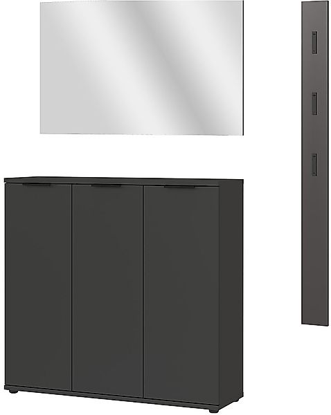 GERMANIA Garderoben-Set »Stanton« 3 tlg. Garderoben-Set bestehend aus 1 Sch günstig online kaufen
