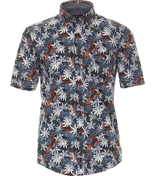 CASAMODA Langarmhemd CASAMODA Print Freizeithemd Casual Fit Button-Down-Kra günstig online kaufen