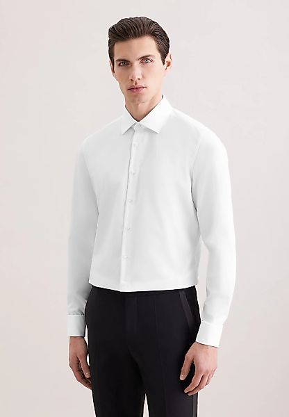 seidensticker Businesshemd "Schwarze Rose" Shaped 1/1 Kentkragen Uni günstig online kaufen