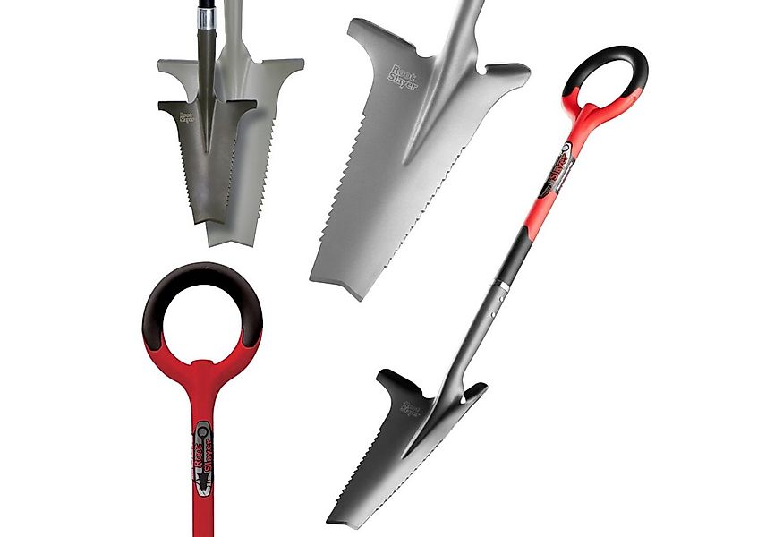 Root Slayer® Spaten Radius Wurzelspaten Mehrzweckschaufel, (Spar Set, 1-St. günstig online kaufen