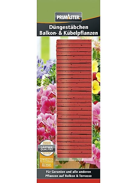 Primaster Blumendünger Primaster Düngestäbchen Balkon- und günstig online kaufen
